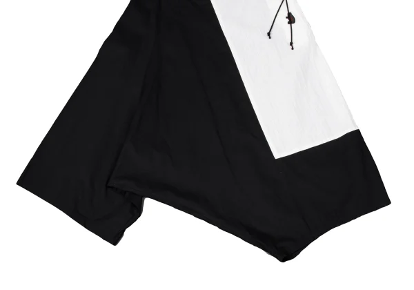 Y's Gipsy Stripe Switching Asymmetry Dropped Crotch Pants K-170312_007