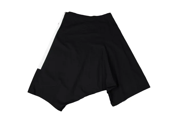 Y's Gipsy Stripe Switching Asymmetry Dropped Crotch Pants K-170312_009