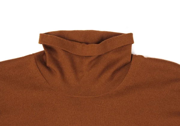 zucca Wool Switching Turtleneck Knit Sweater K-170314_004