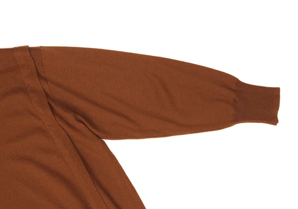 zucca Wool Switching Turtleneck Knit Sweater K-170314_005