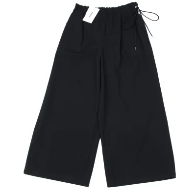 zucca Poly Blend Drawstring Wide Pants