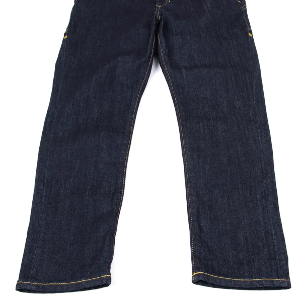 mercibeaucoup Cotton Blend Round Neck Stretch Jeans K-170318_009