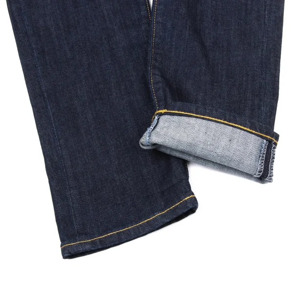 mercibeaucoup Cotton Blend Round Neck Stretch Jeans K-170318_010