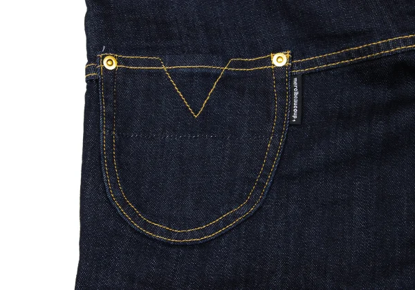 mercibeaucoup Cotton Blend Round Neck Stretch Jeans K-170318_013