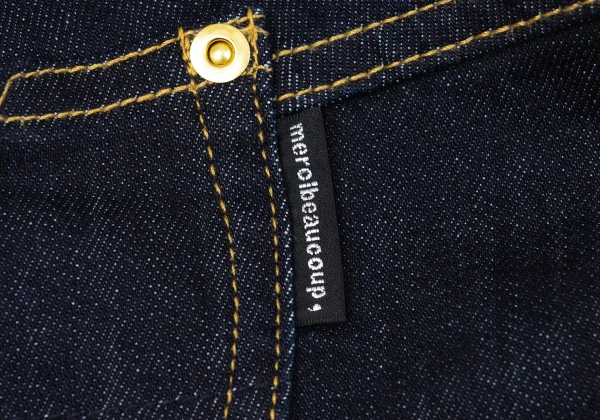 mercibeaucoup Cotton Blend Round Neck Stretch Jeans K-170318_014