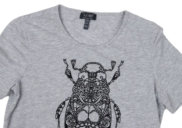 ARMANI JEANS Insect Flock Print T Shirt K-170328_002