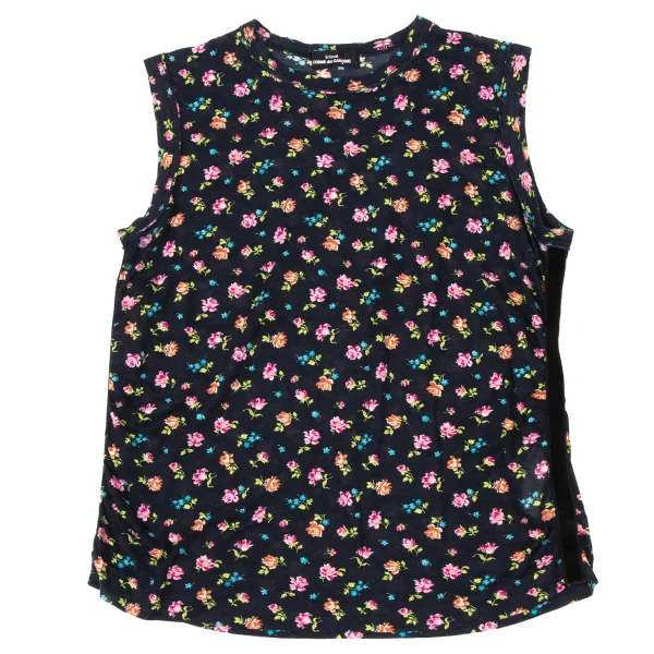 tricot COMME des GARCONS Floral Side Tape Sleeveless Top K-170333_002