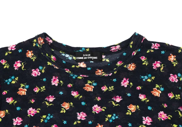 tricot COMME des GARCONS Floral Side Tape Sleeveless Top K-170333_003