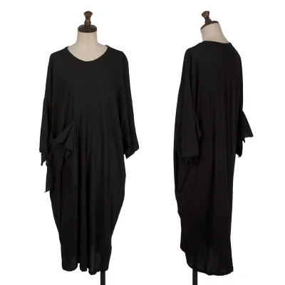 Y's Pocket Paste Short Sleeve Dress