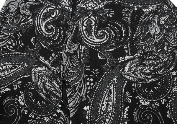 Yohji Yamamoto NOIR Silk Paisley Asymmetrical Pants K-170336_009