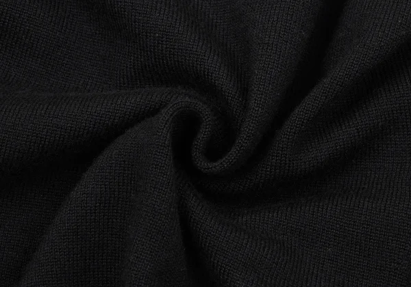 Yohji Yamamoto NOIR Wool Asymmetrical Turtleneck Knit Sweater K-170337_013