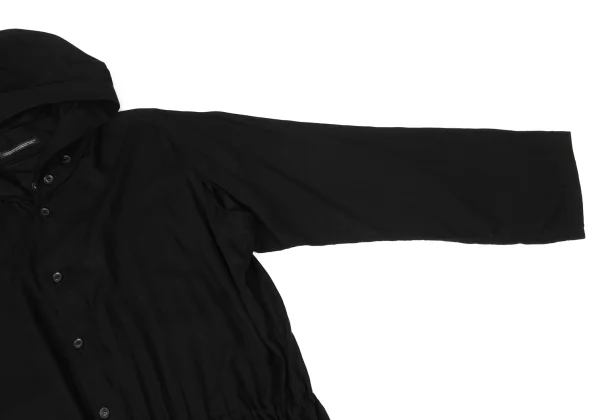 Yohji Yamamoto NOIR Tencel Hooded Shirt Dress K-170342_008