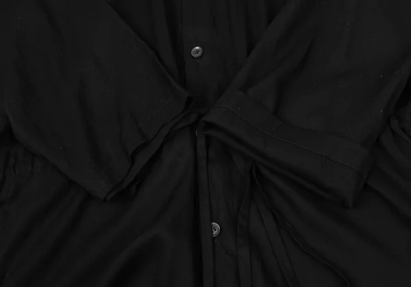 Yohji Yamamoto NOIR Tencel Hooded Shirt Dress K-170342_010