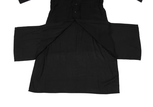 Yohji Yamamoto NOIR Tencel Hooded Shirt Dress K-170342_013