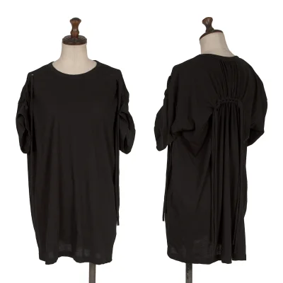 Yohji Yamamoto FEMME Cotton Knot Design T-shirt