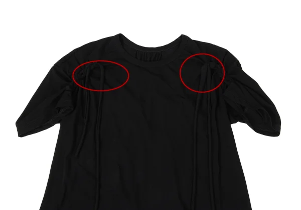 Yohji Yamamoto FEMME Cotton Knot Design T-shirt K-170344_003
