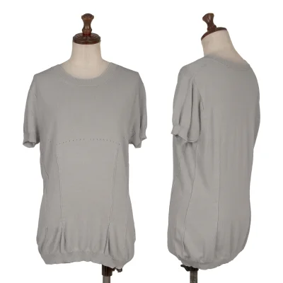 Yohji Yamamoto FEMME Needle Removal Short-sleeved Knit