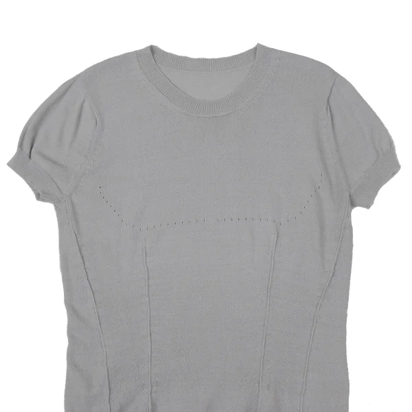 Yohji Yamamoto FEMME Needle Removal Short-sleeved Knit K-170345_003