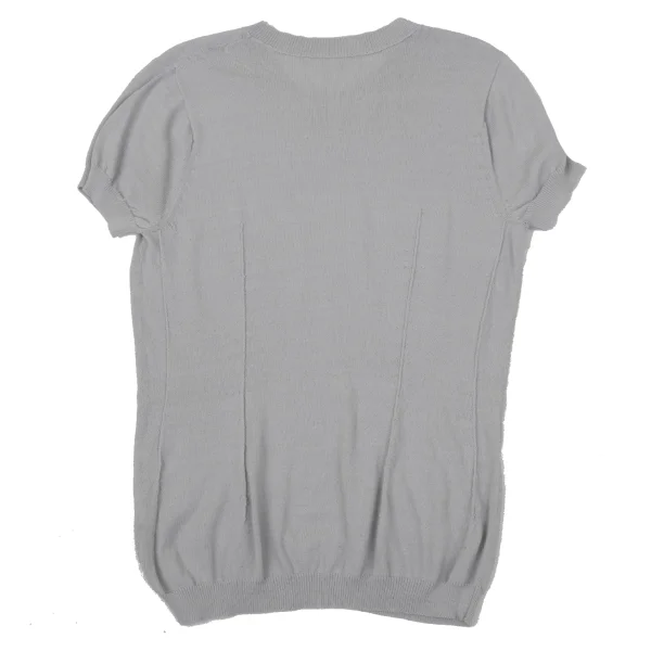 Yohji Yamamoto FEMME Needle Removal Short-sleeved Knit K-170345_011