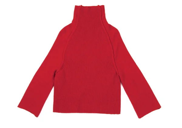 Yohji Yamamoto FEMME Wool Turtleneck Knit Sweater K-170349_002