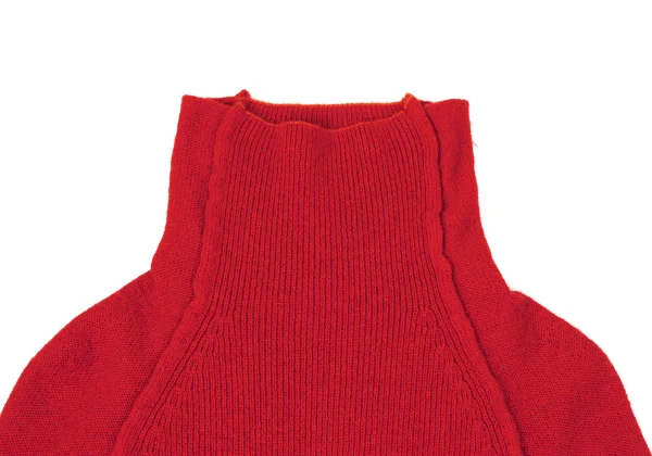 Yohji Yamamoto FEMME Wool Turtleneck Knit Sweater K-170349_003