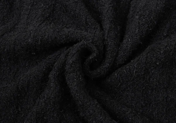 Yohji Yamamoto FEMME Wool Nylon Buttonless Shawl Cardigan K-170351_009