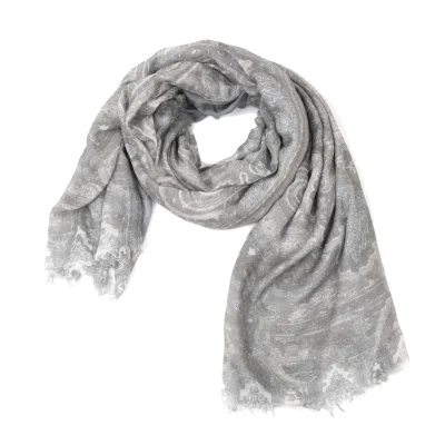 FRANCOFERRARI Paisley Fringe Stole