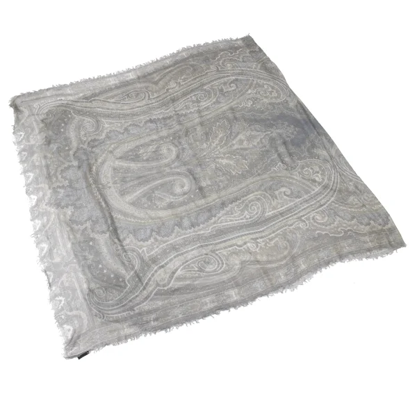 FRANCOFERRARI Paisley Fringe Stole K-170355_002