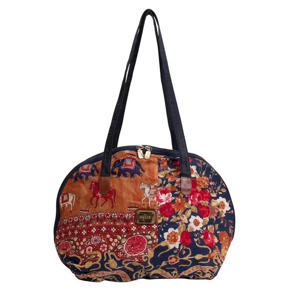BALLY Animal Flower Printed Shoulder Bag K-170358_002