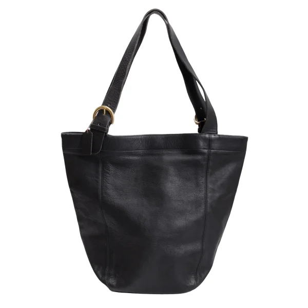 COACH Leather Tote Bag Black  K-170359_001