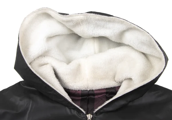 Jean Paul GAULTIER Waist Shaping Dart Zip Hooded Rubber Jacket K-170361_004