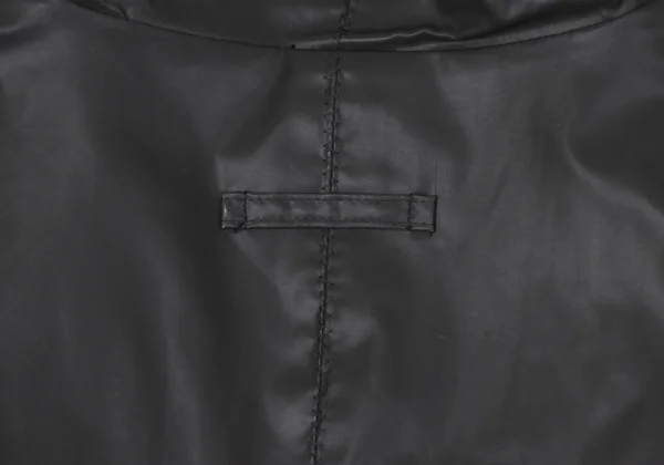 Jean Paul GAULTIER Waist Shaping Dart Zip Hooded Rubber Jacket K-170361_015