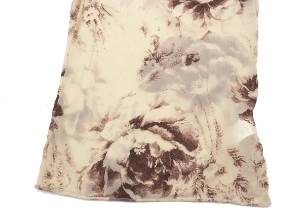 Yohji Yamamoto FEMME Printed Nylon Stretch Sleeveless Top K-170365_006