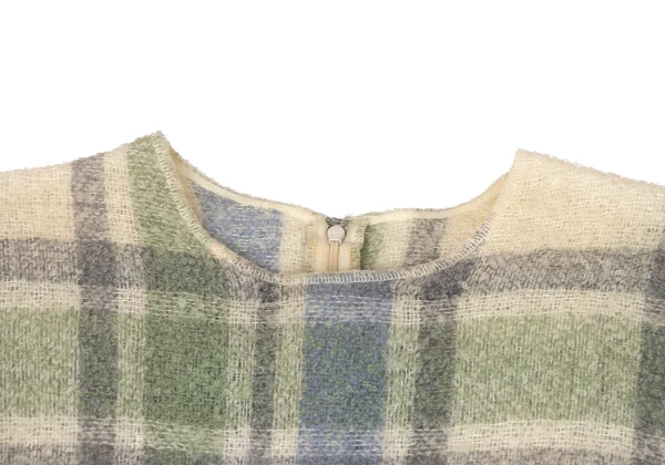Y's for living Check Switching Loop Knit Dress K-170368_004