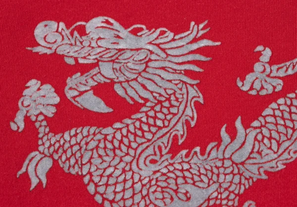 VIVIENNETAM Flocky Dragon Printed T Shirt K-170370_003