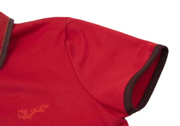 VIVIENNETAM One Point Rubber Dragon Polo Shirt K-170372_008