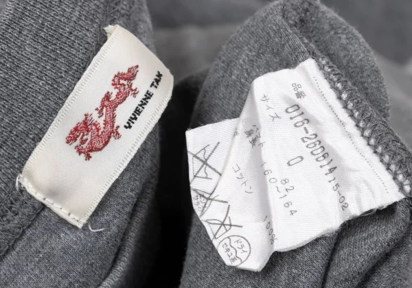 VIVIENNETAM One Point Rubber Dragon Sweat Shirt K-170373_013