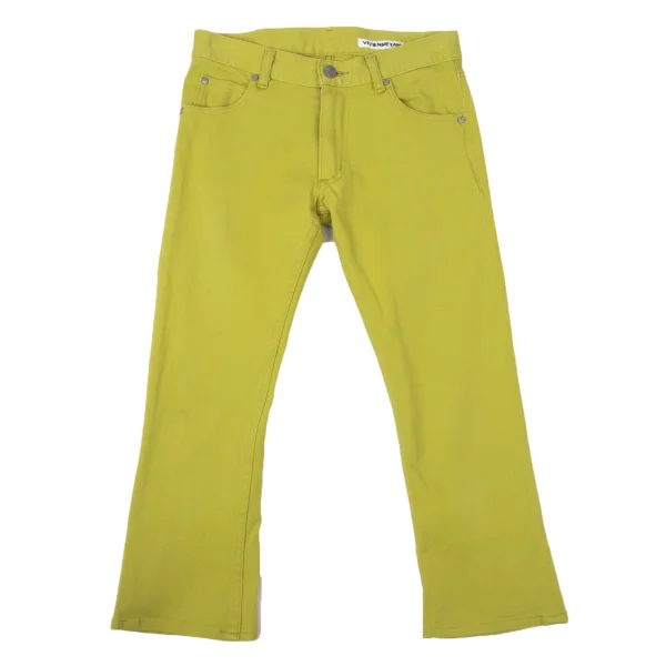 VIVIENNETAM Embroidery Pocket Stretch Cropped Pants K-170375_004