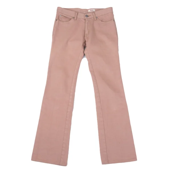 VIVIENNETAM Cotton Flare Jeans Pink 0 K-170377_001