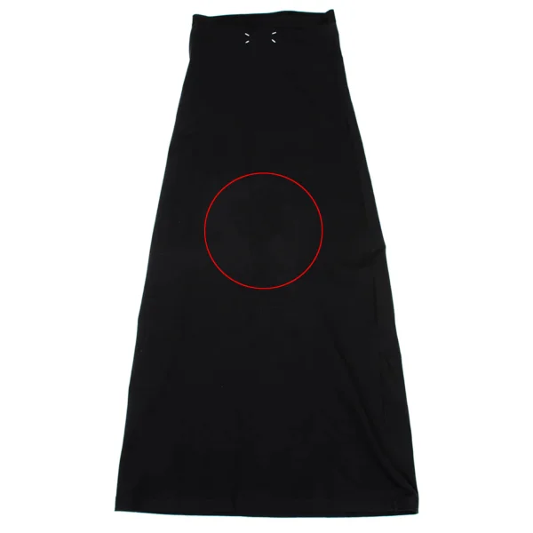 Maison Martin Margiela White Tag Stretch Cotton Long Skirt K-170379_008