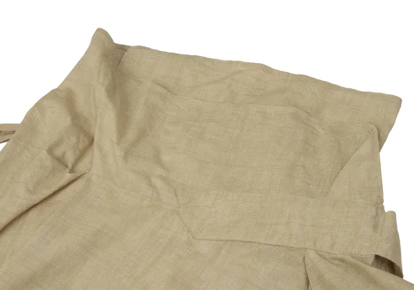 DRIES VAN NOTEN Cotton Floral Taping Wrap Skirt K-170380_005
