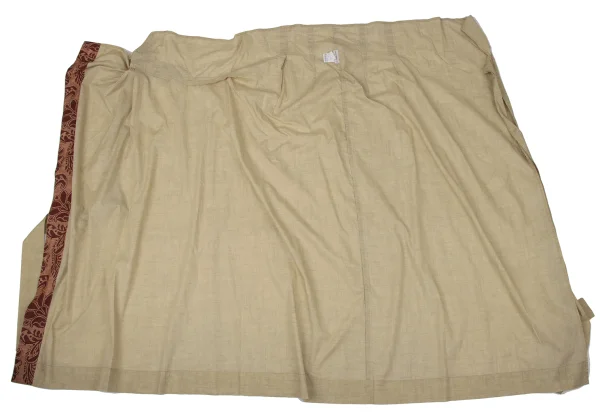 DRIES VAN NOTEN Cotton Floral Taping Wrap Skirt K-170380_009