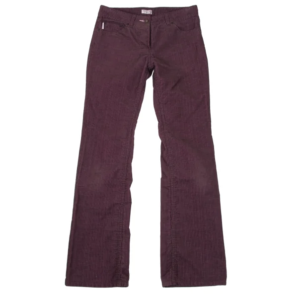 Paul Smith PINK Corduroy Flare Pants Pink 40 K-170381_001