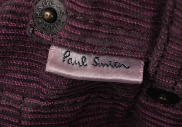 Paul Smith PINK Corduroy Flare Pants K-170381_007