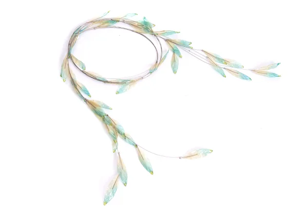 ISSEY MIYAKE Leaf Design Necklace K-170386_002