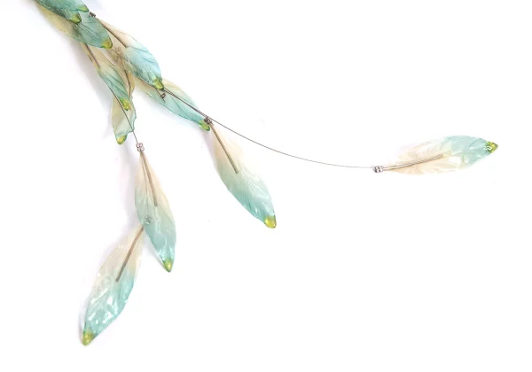 ISSEY MIYAKE Leaf Design Necklace K-170386_003