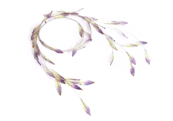ISSEY MIYAKE Leaf Design Necklace K-170387_002