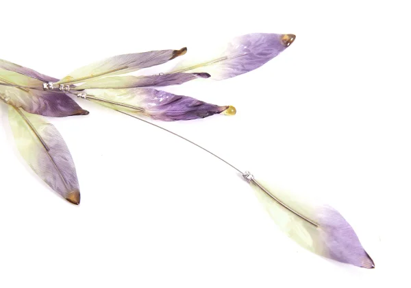 ISSEY MIYAKE Leaf Design Necklace K-170387_003