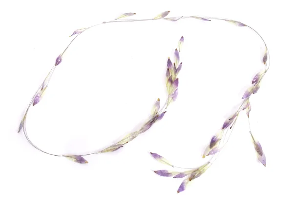 ISSEY MIYAKE Leaf Design Necklace K-170387_005