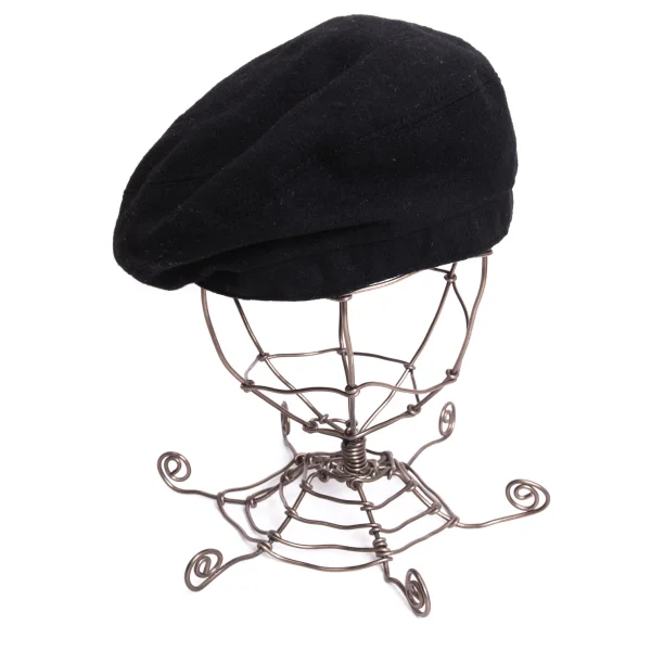 Y's Wool Nylon Circle Switching Beret K-170391_004